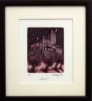  Kost I - Herbert Kisza - grafika 